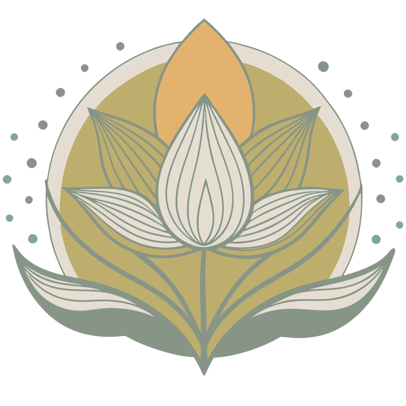 Illustration de lotus symbolisant la transformation intérieure, la clarté émotionnelle et l’ancrage spirituel.