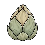 Illustration de lotus fermé symbolisant le potentiel intérieur, la protection émotionnelle et le début de la transformation.